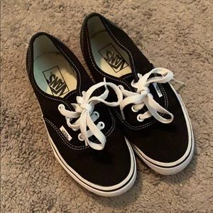 Authentic classic black vans